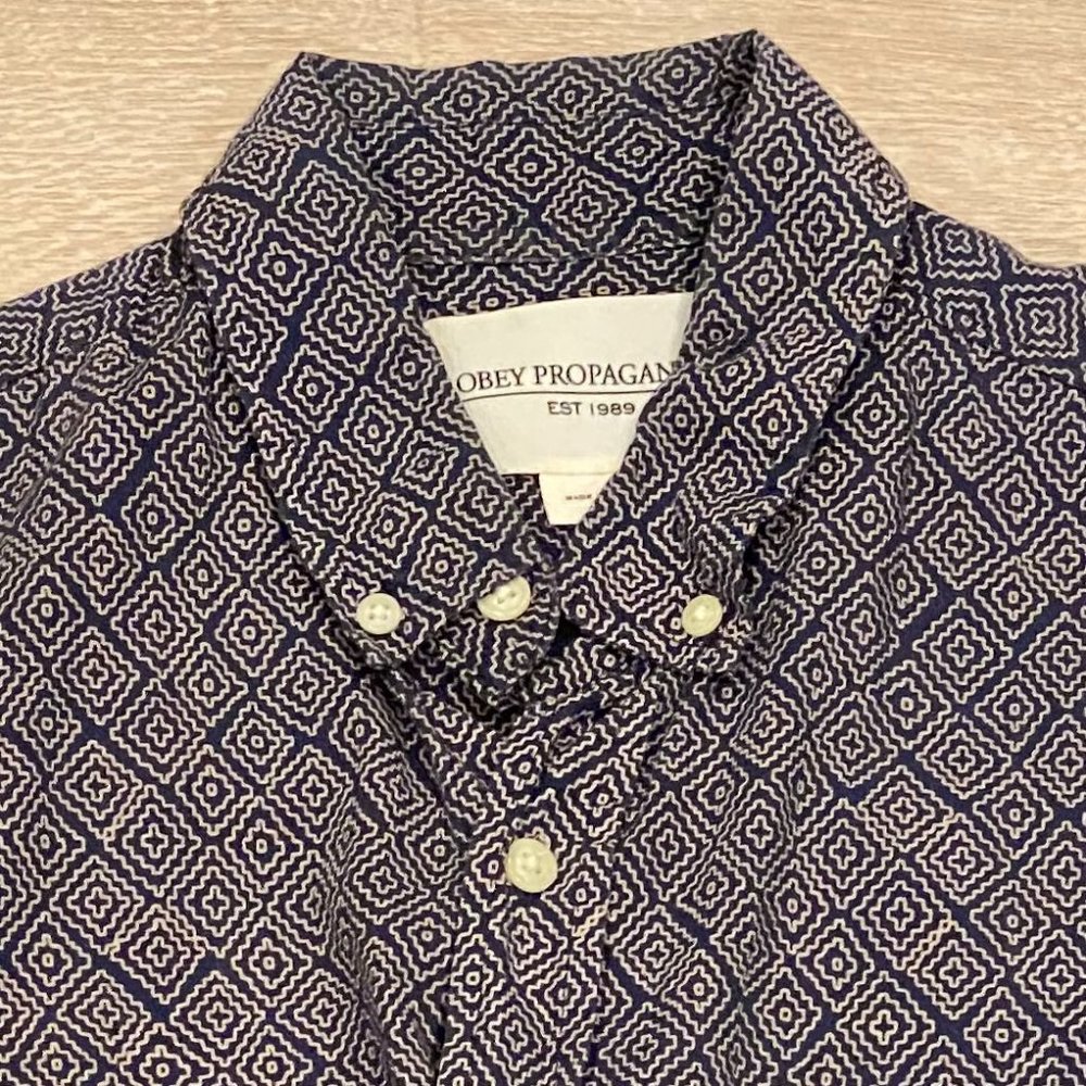 Obey Propaganda Short Sleeve Button Down